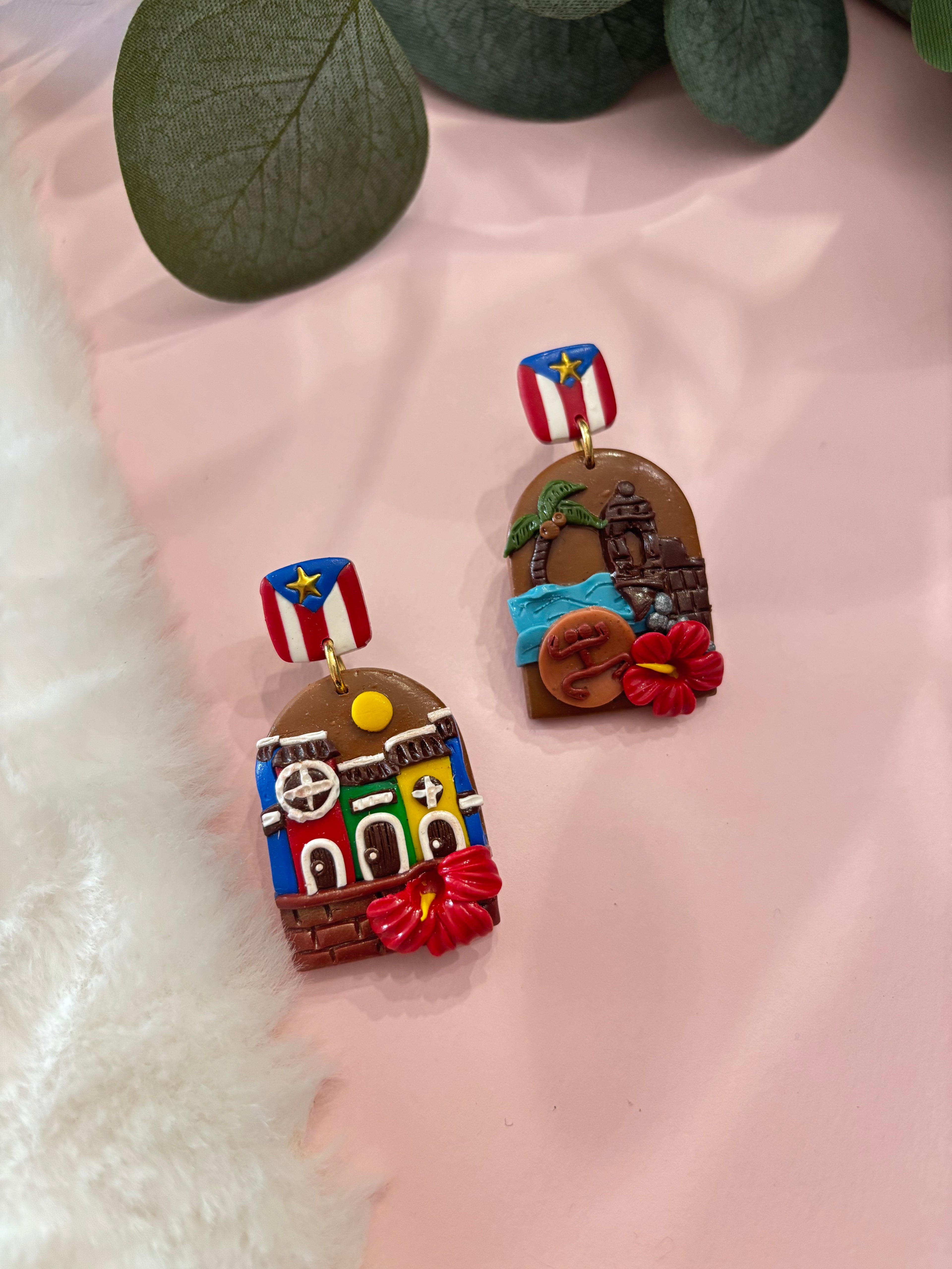 Raices de mi Isla Earrings