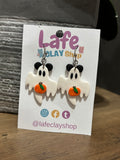 Ghost Mouse Earrings