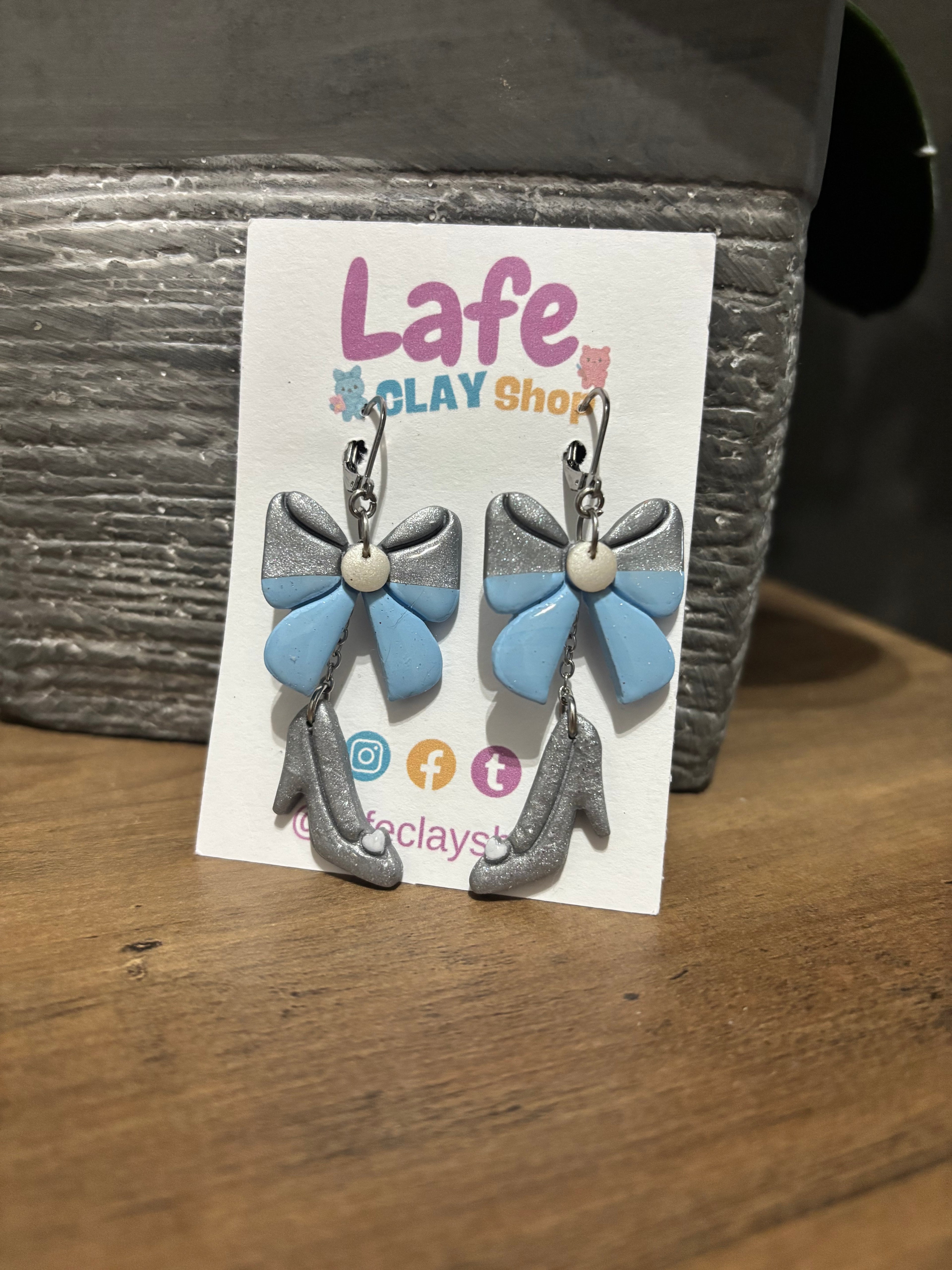 Glass Slipper Earrings