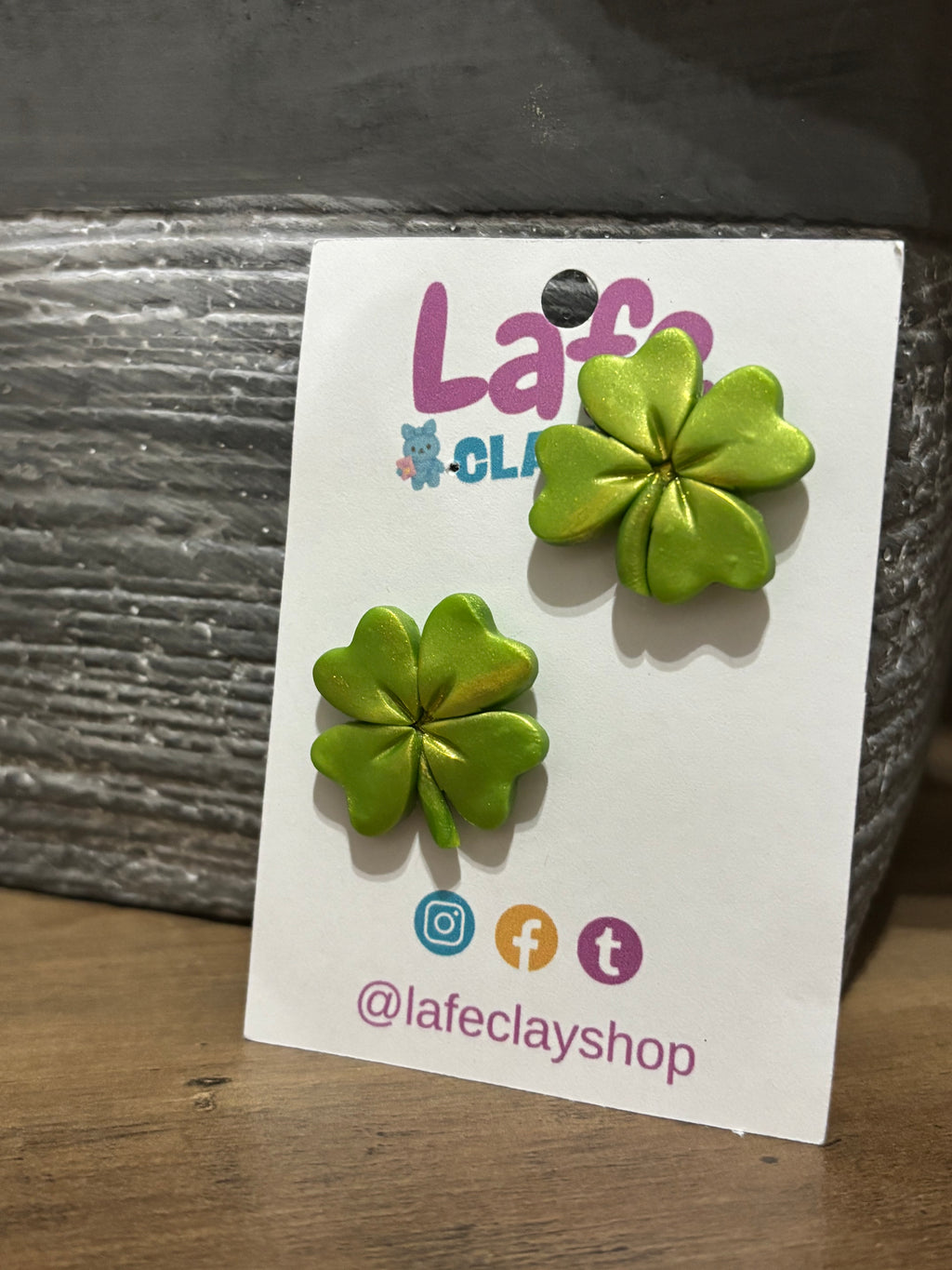 Clover St Patrick's Studs