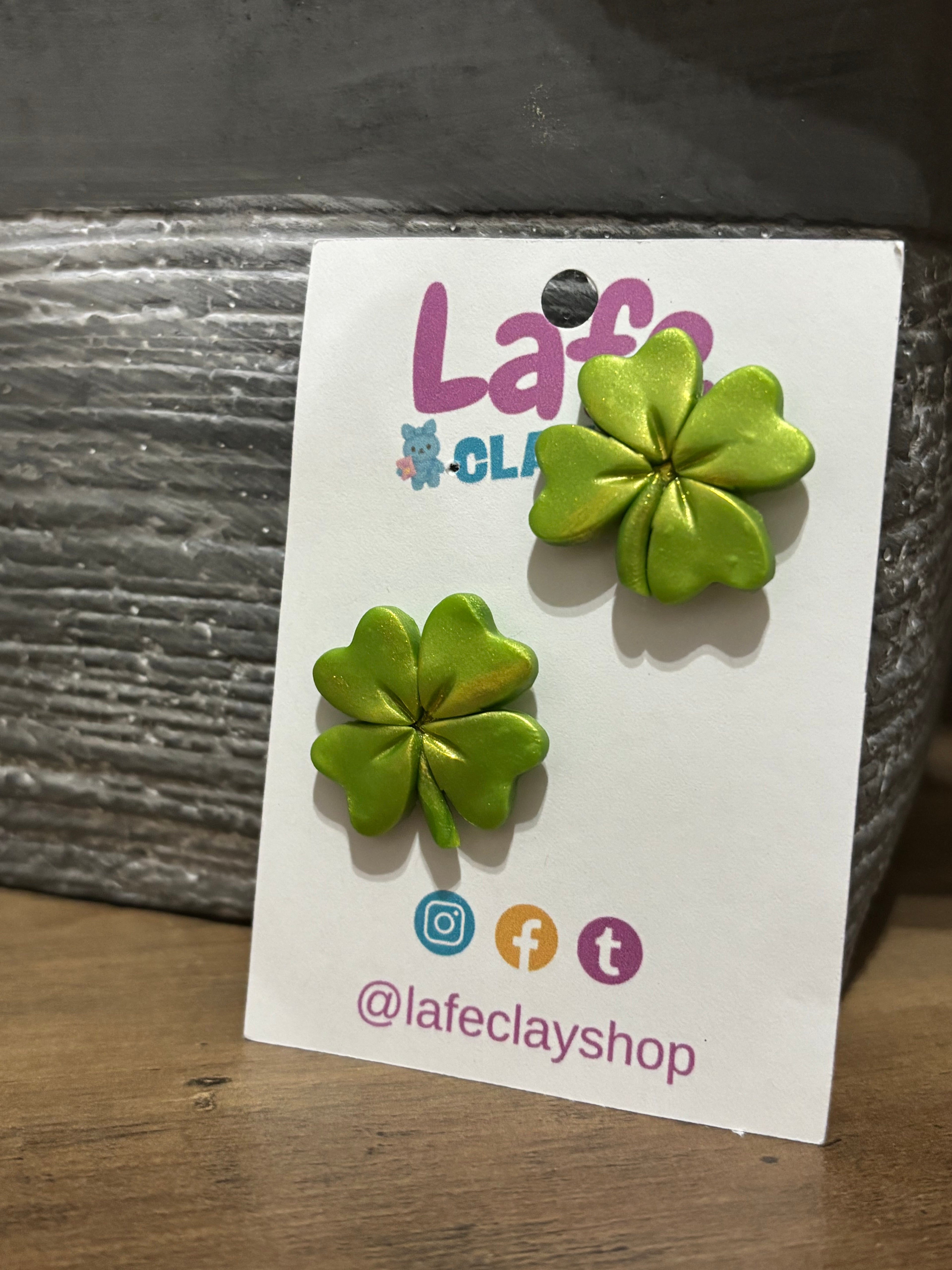 Clover St Patrick's Studs