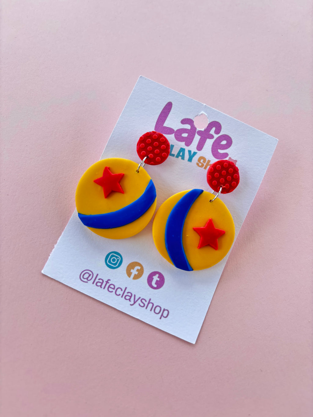 Pixar Ball Earrings