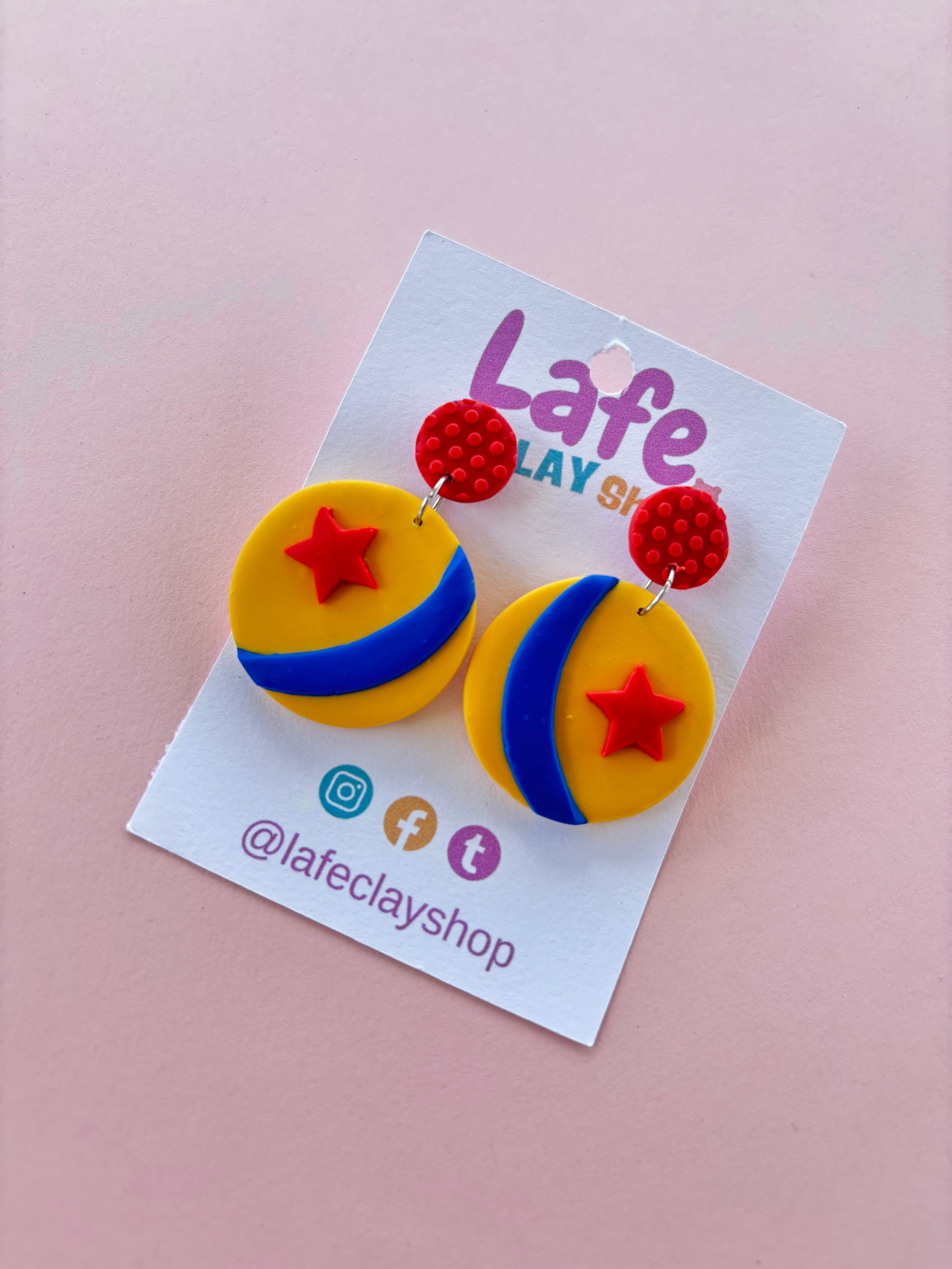 Pixar Ball Earrings