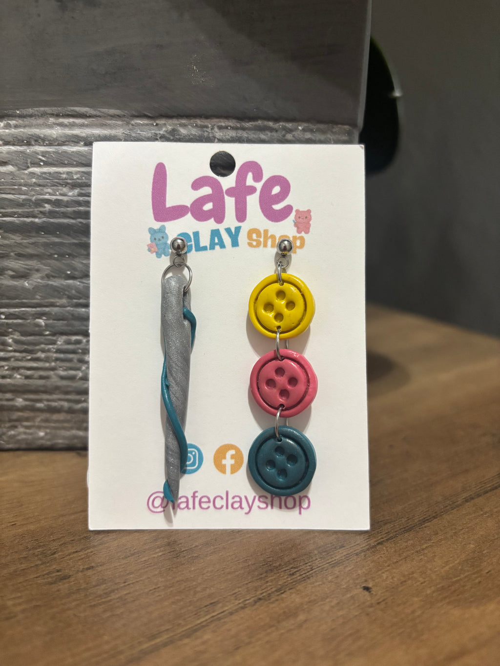 Sew Mismatched Earrings