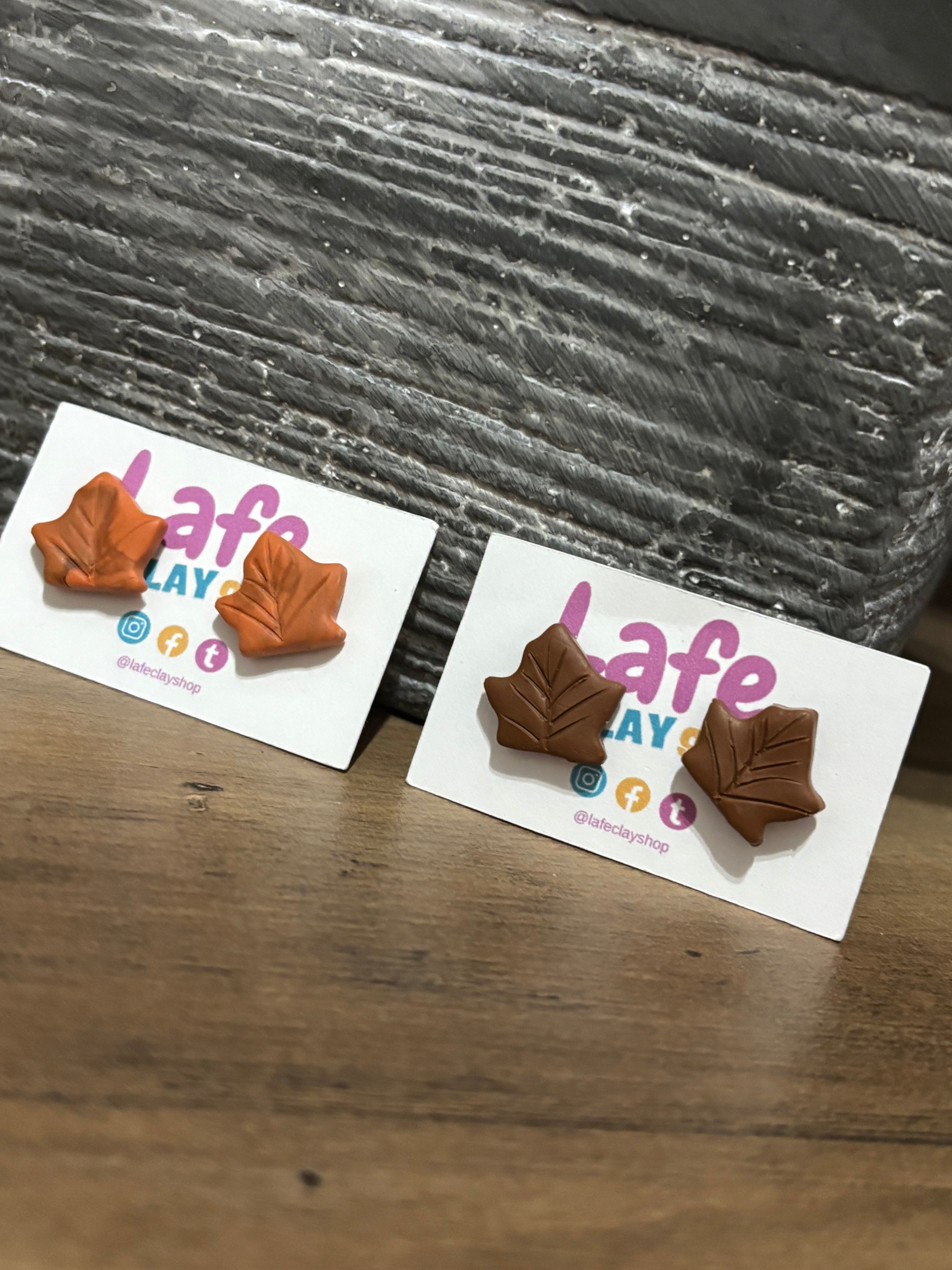 Autumn Leaves Studs