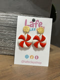 Peppermint Candy Earrings