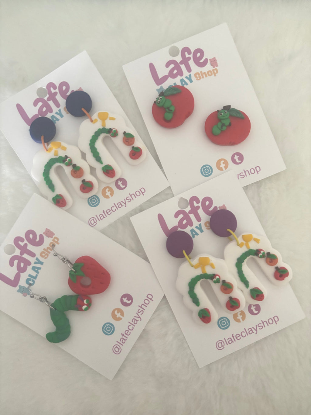 The Hungry Caterpillar Earrings