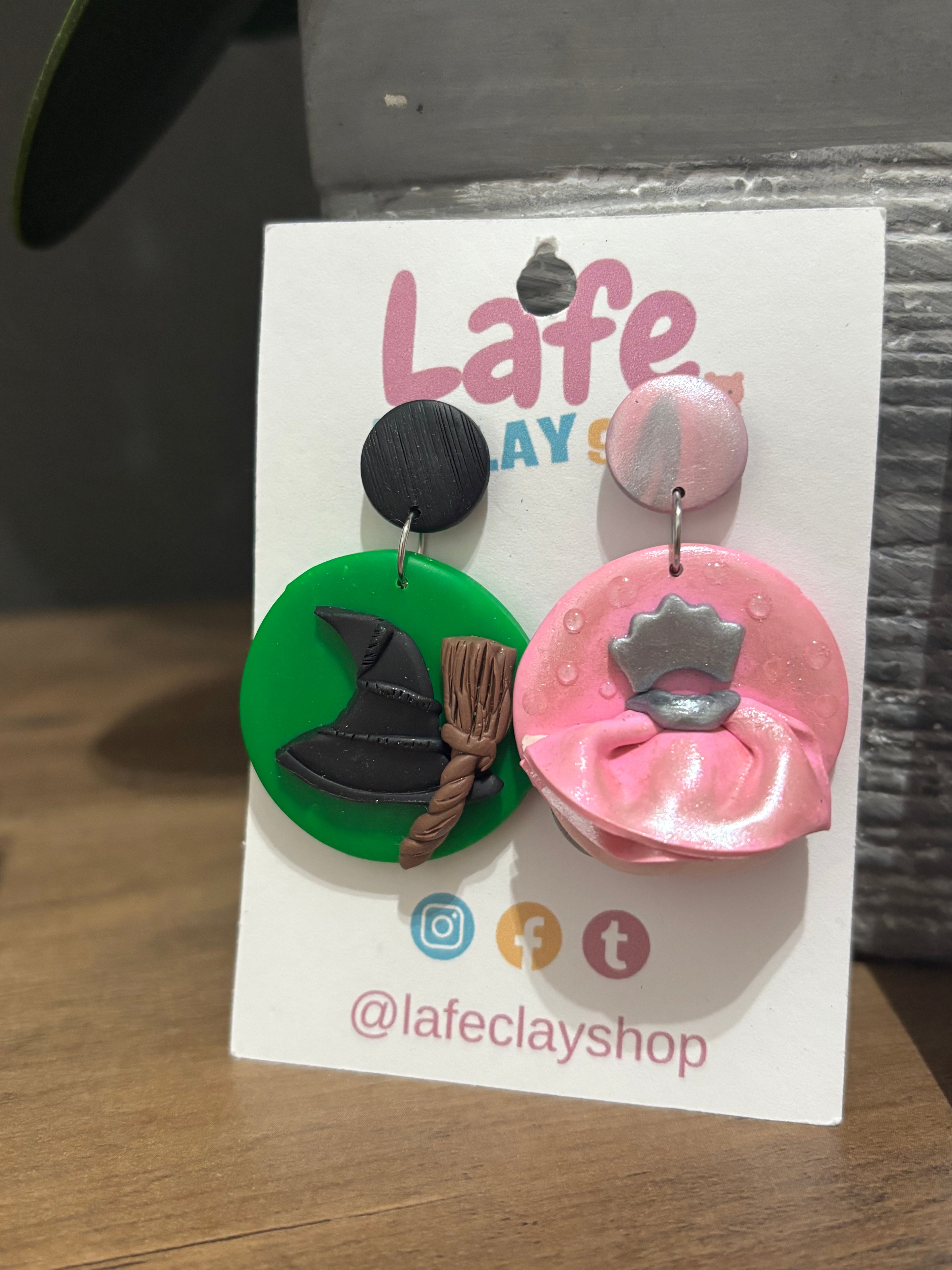 Glinda & Elphaba Earrings