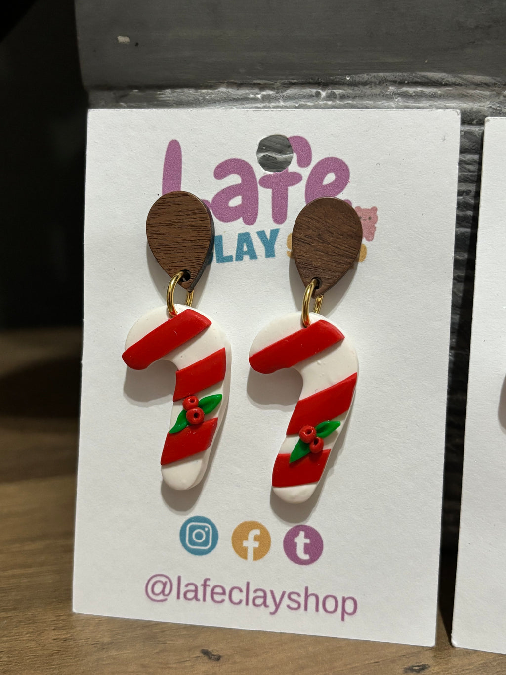 Candy Cane Earrings