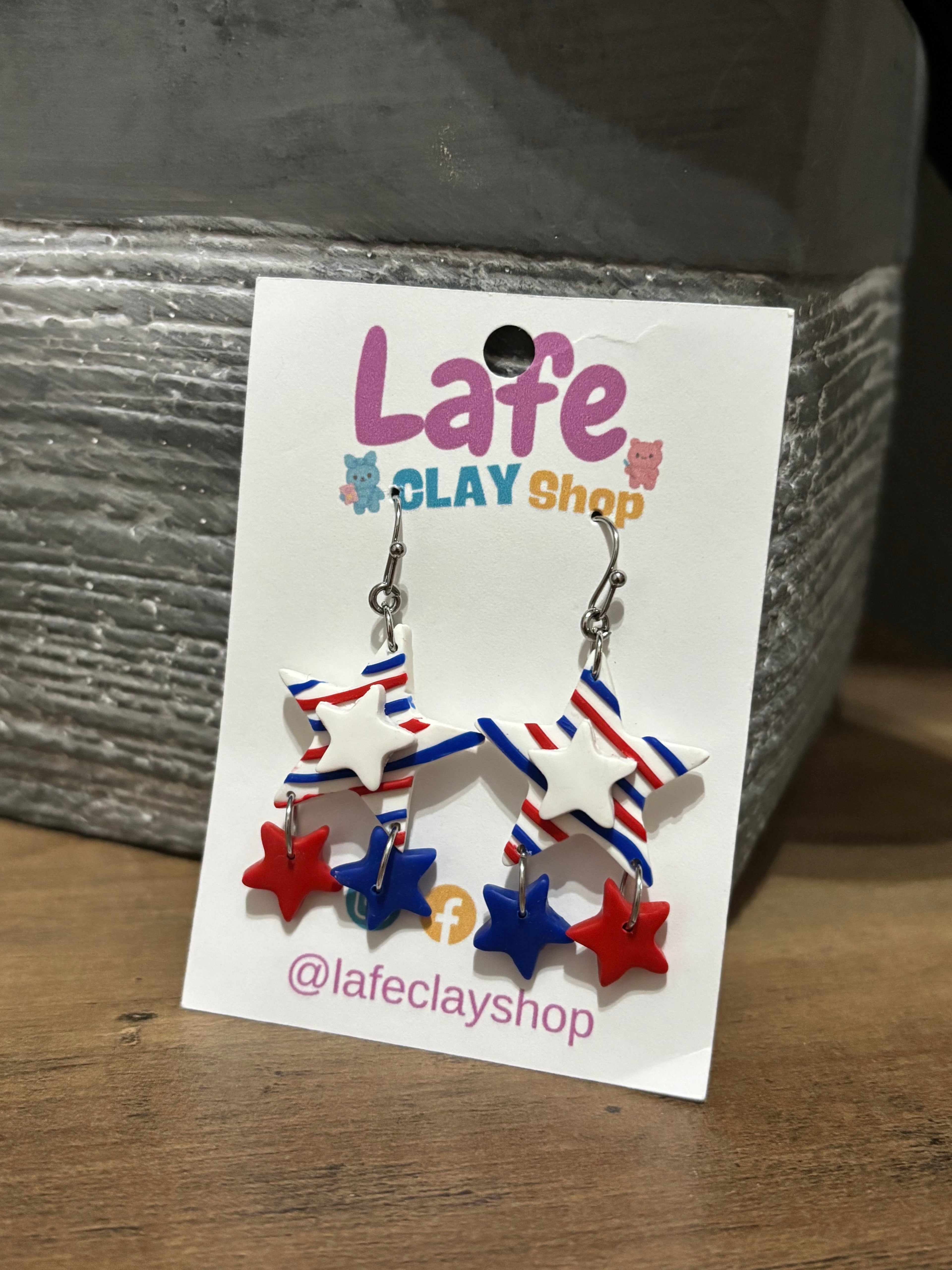 July 4th Earrings