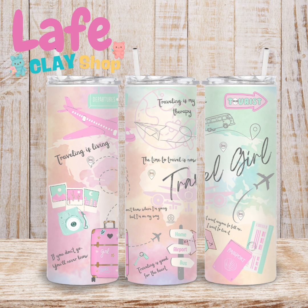 Travel Girl Tumbler