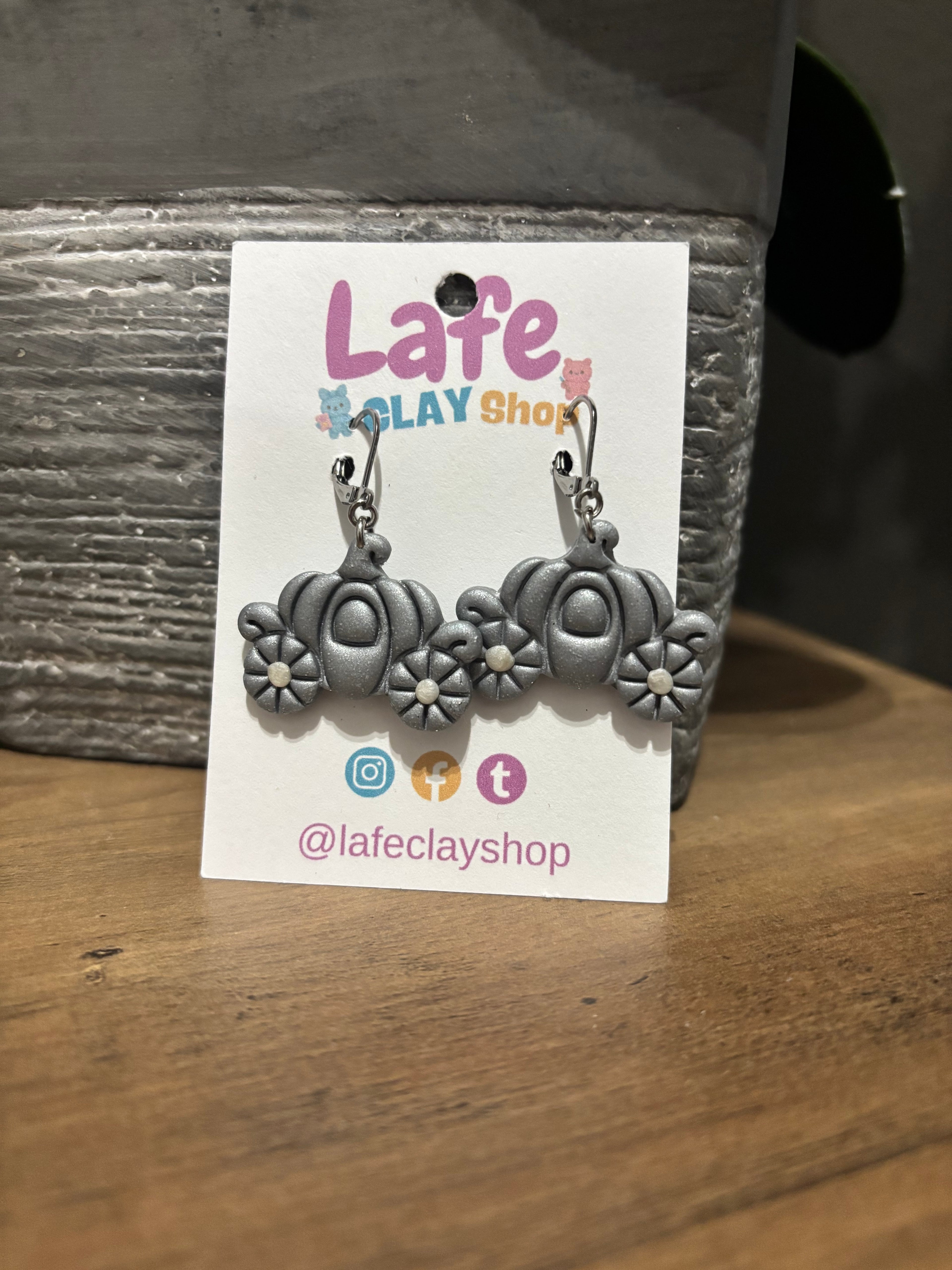 Fairytale Carriage Earrings