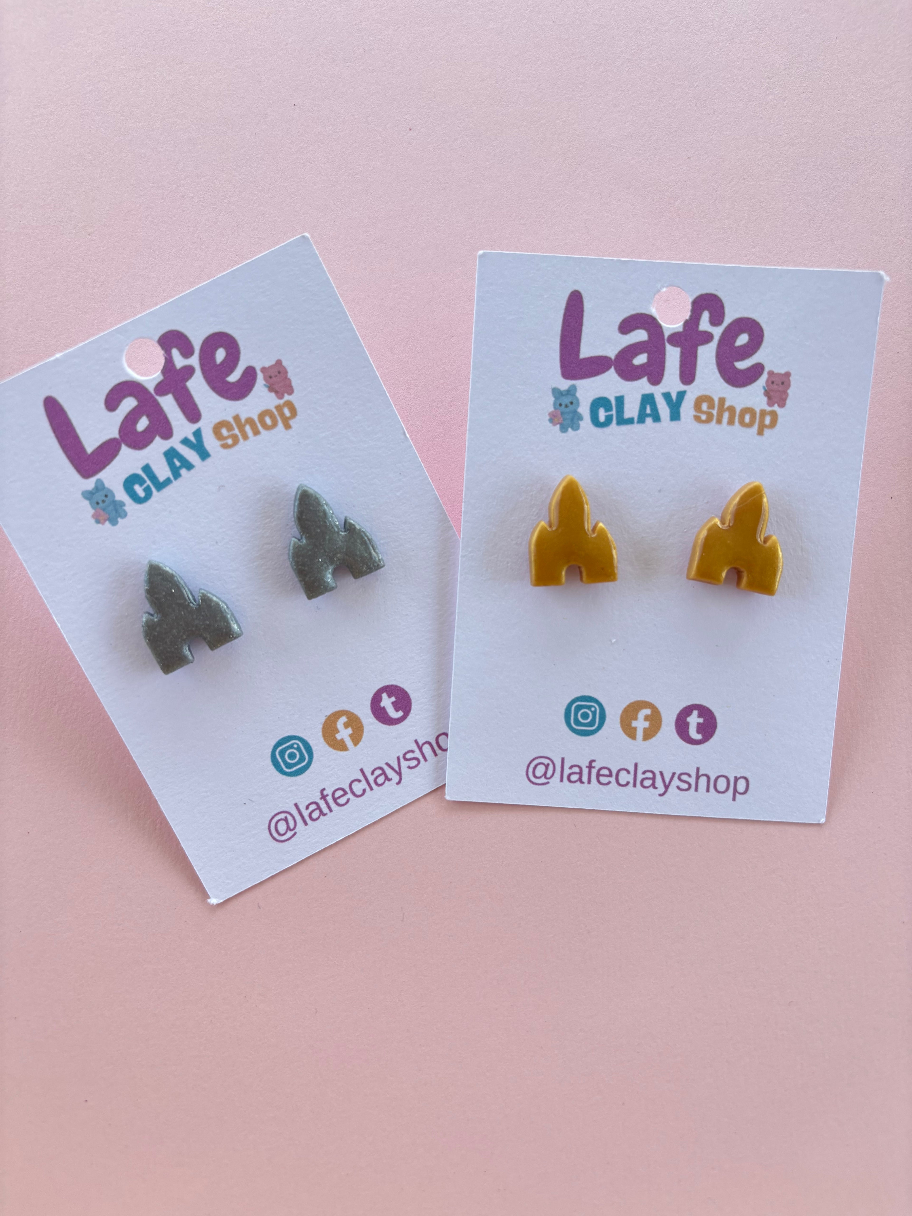Castle Stud Earrings