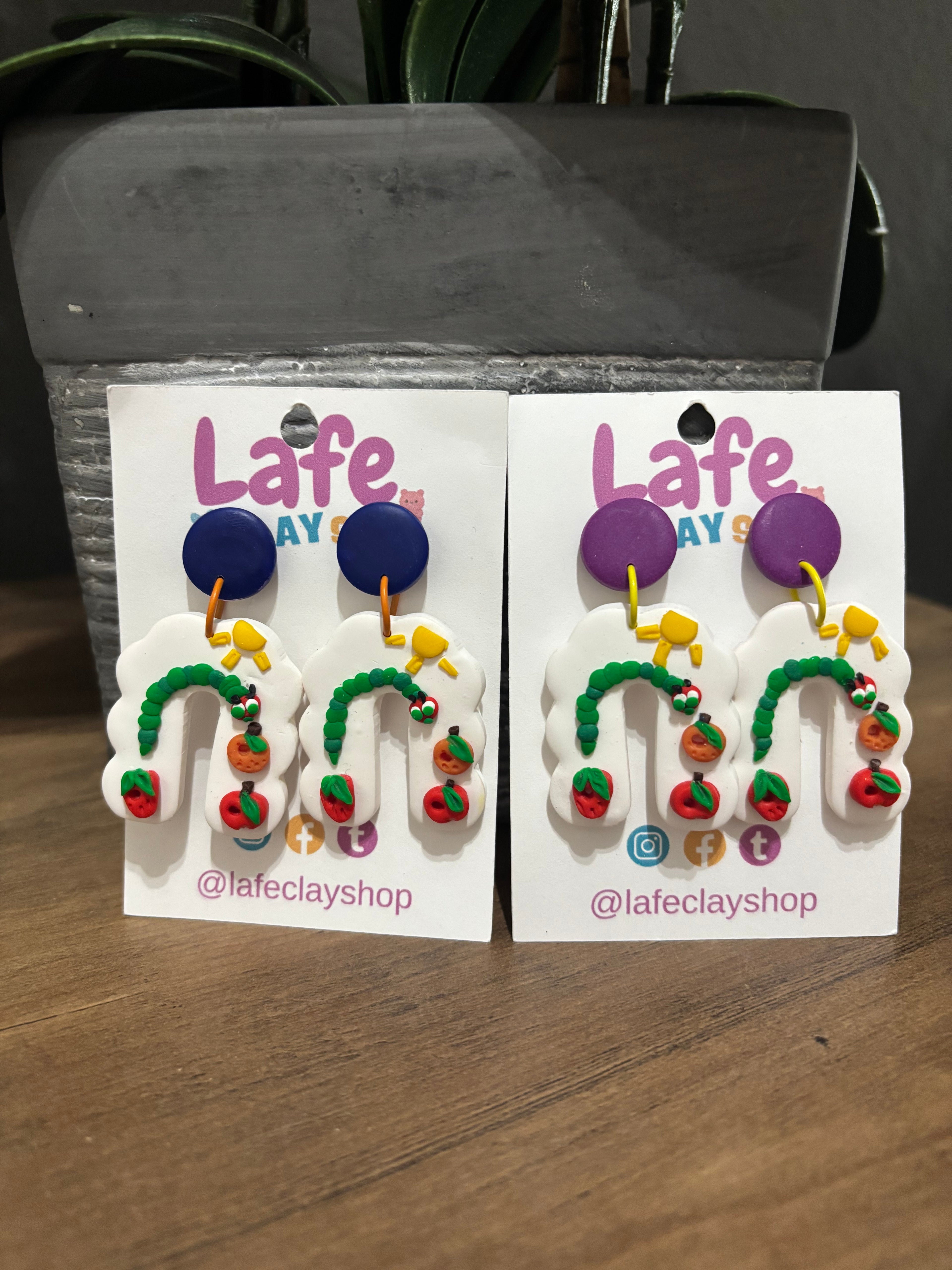The Hungry Caterpillar Earrings