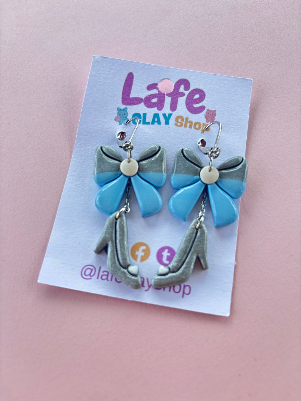 Glass Slipper Earrings