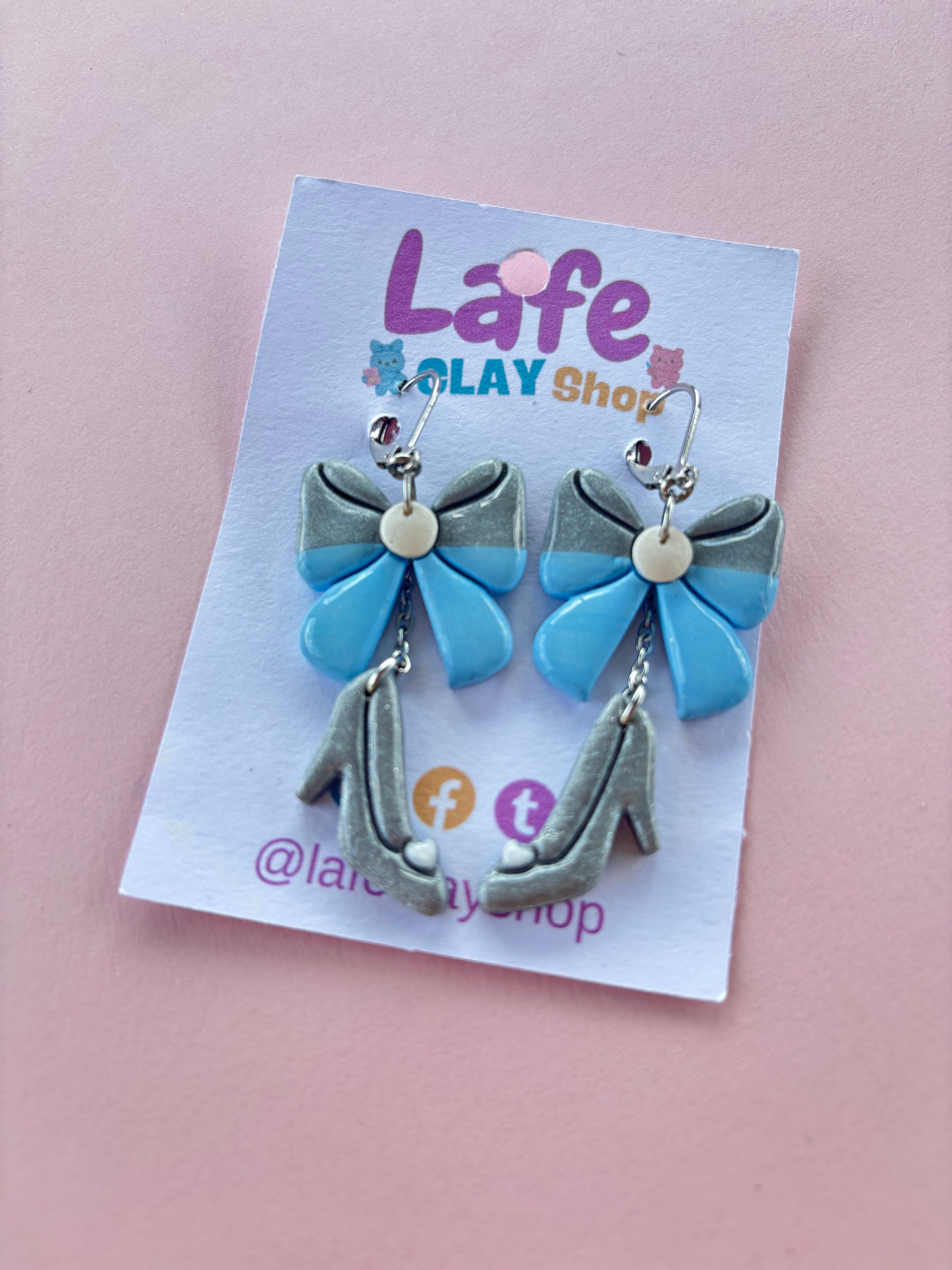 Glass Slipper Earrings