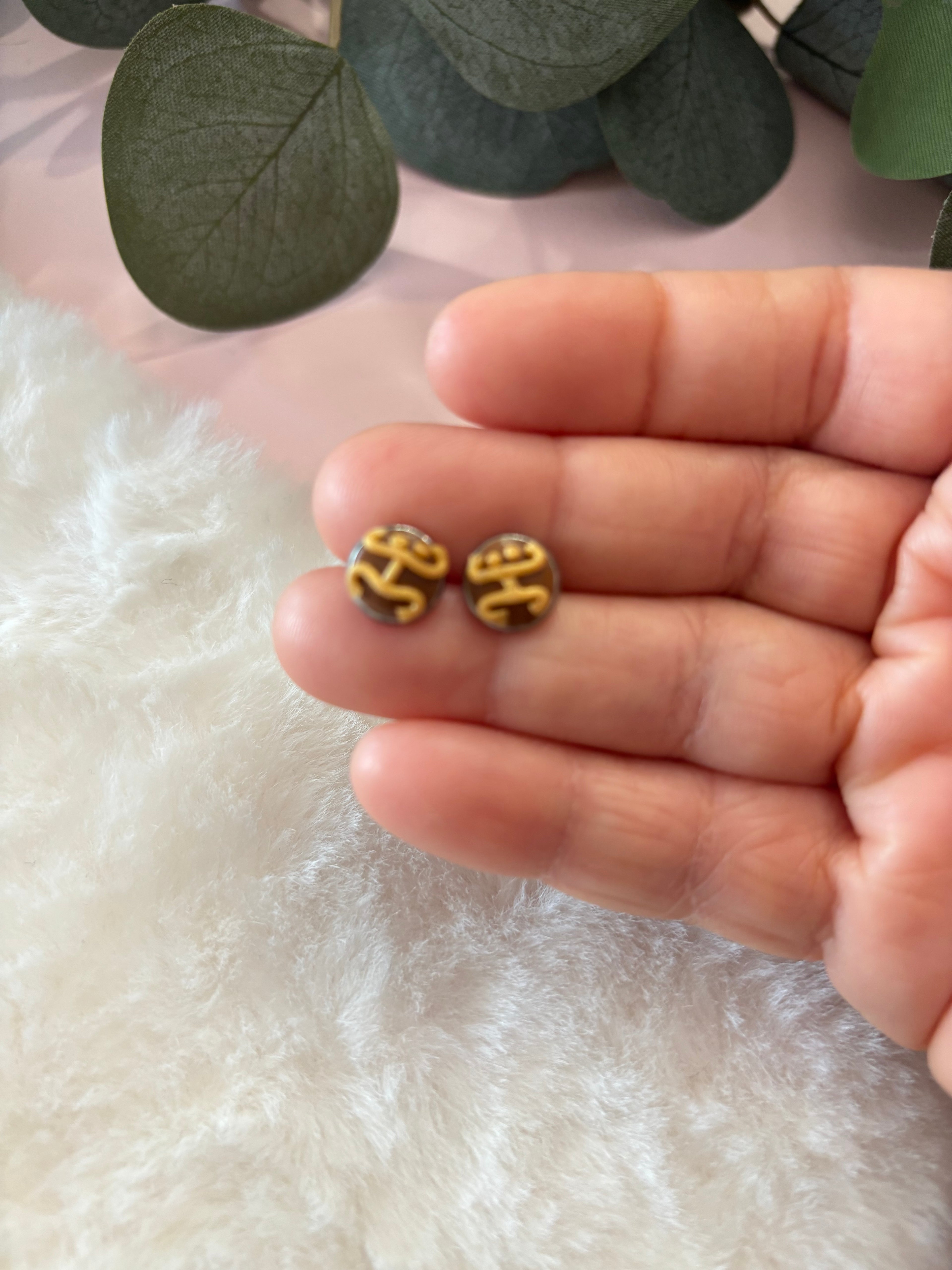 Coqui Taino Mini Studs