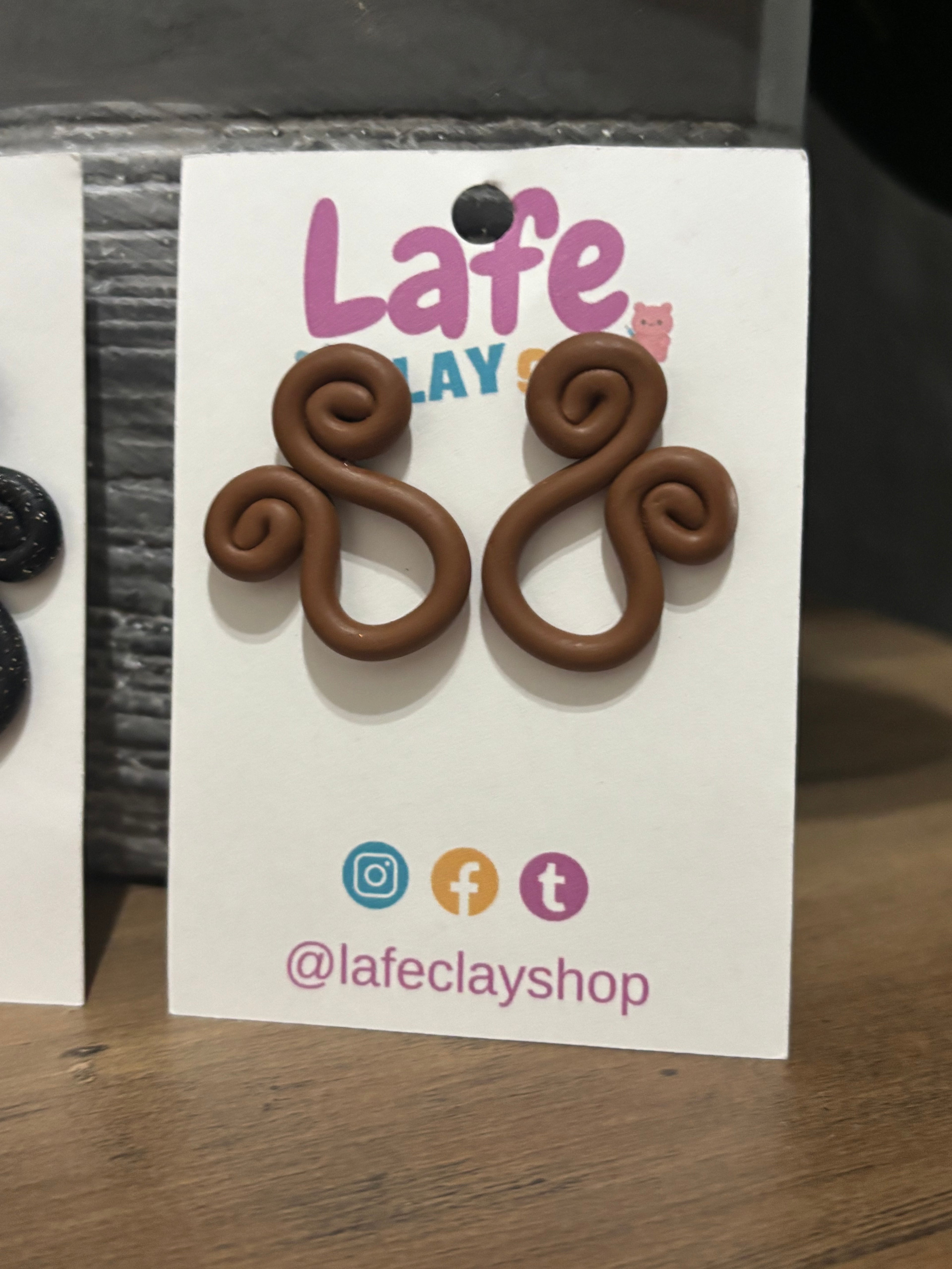 Double Swirl Earrings