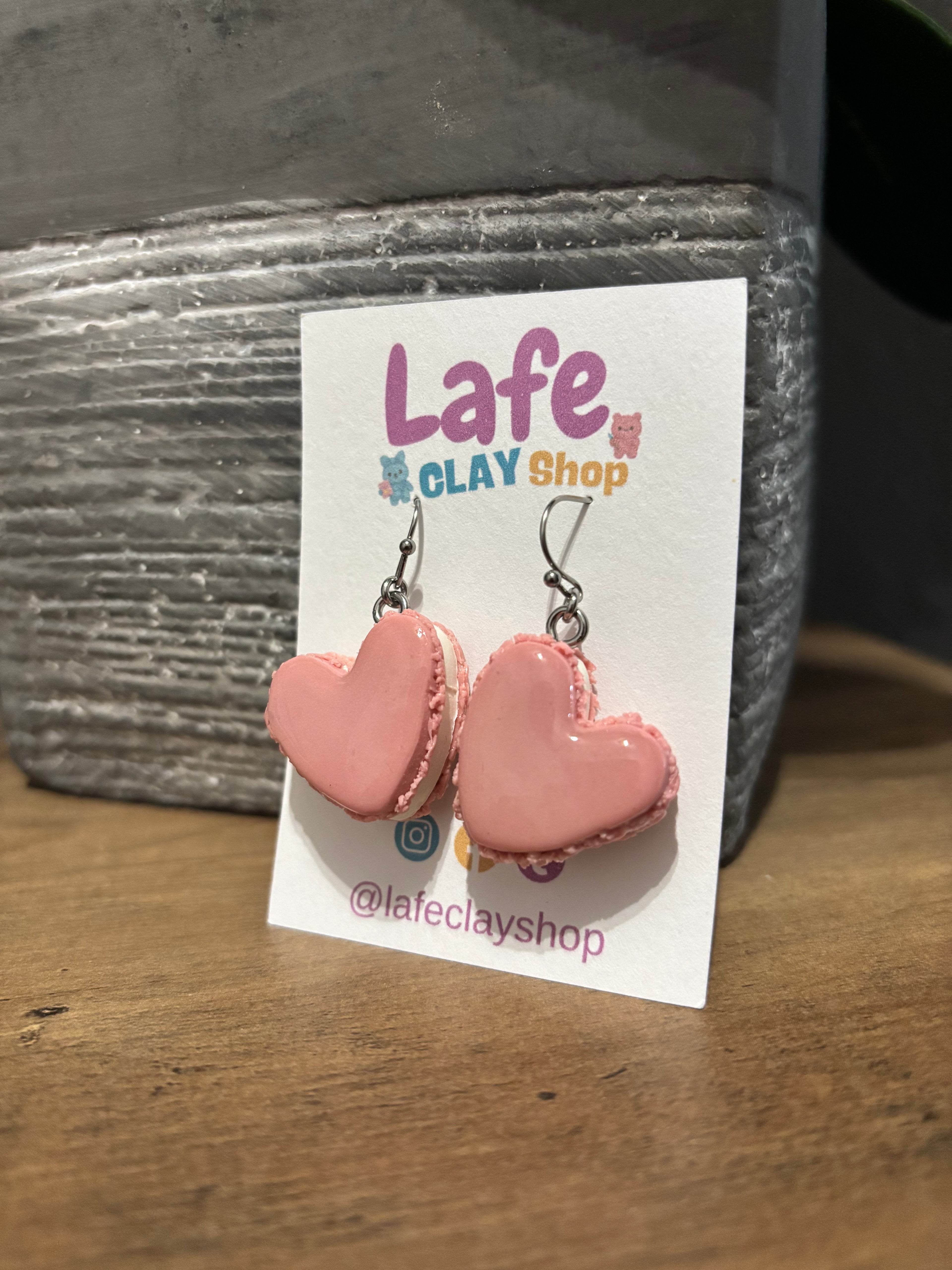 Valentine's Macarons Earrings