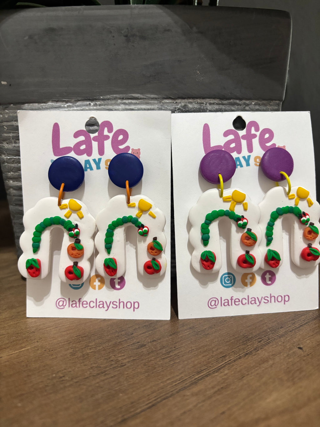 The Hungry Caterpillar Earrings