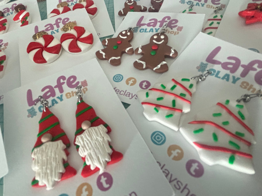 Peppermint Candy Earrings