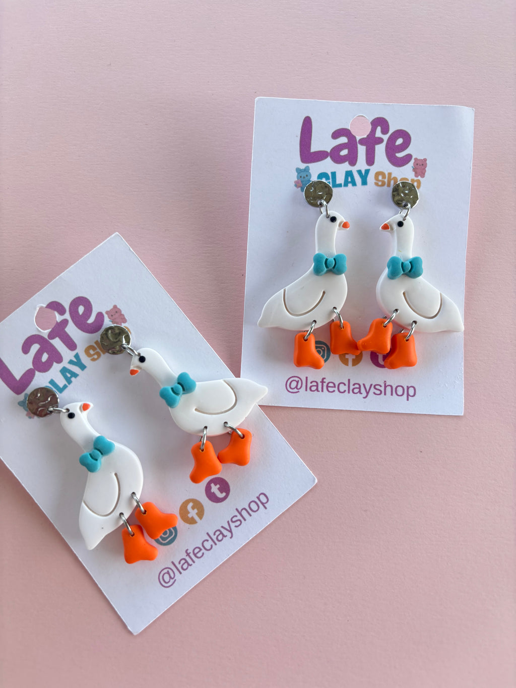 Goosey Bows Earrings
