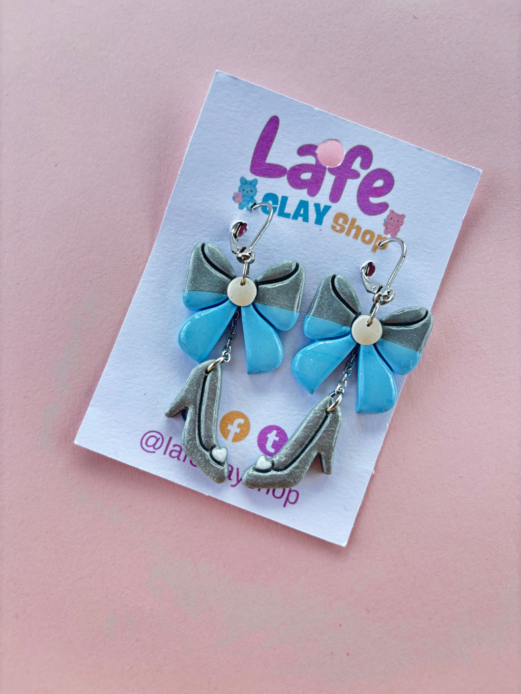 Glass Slipper Earrings