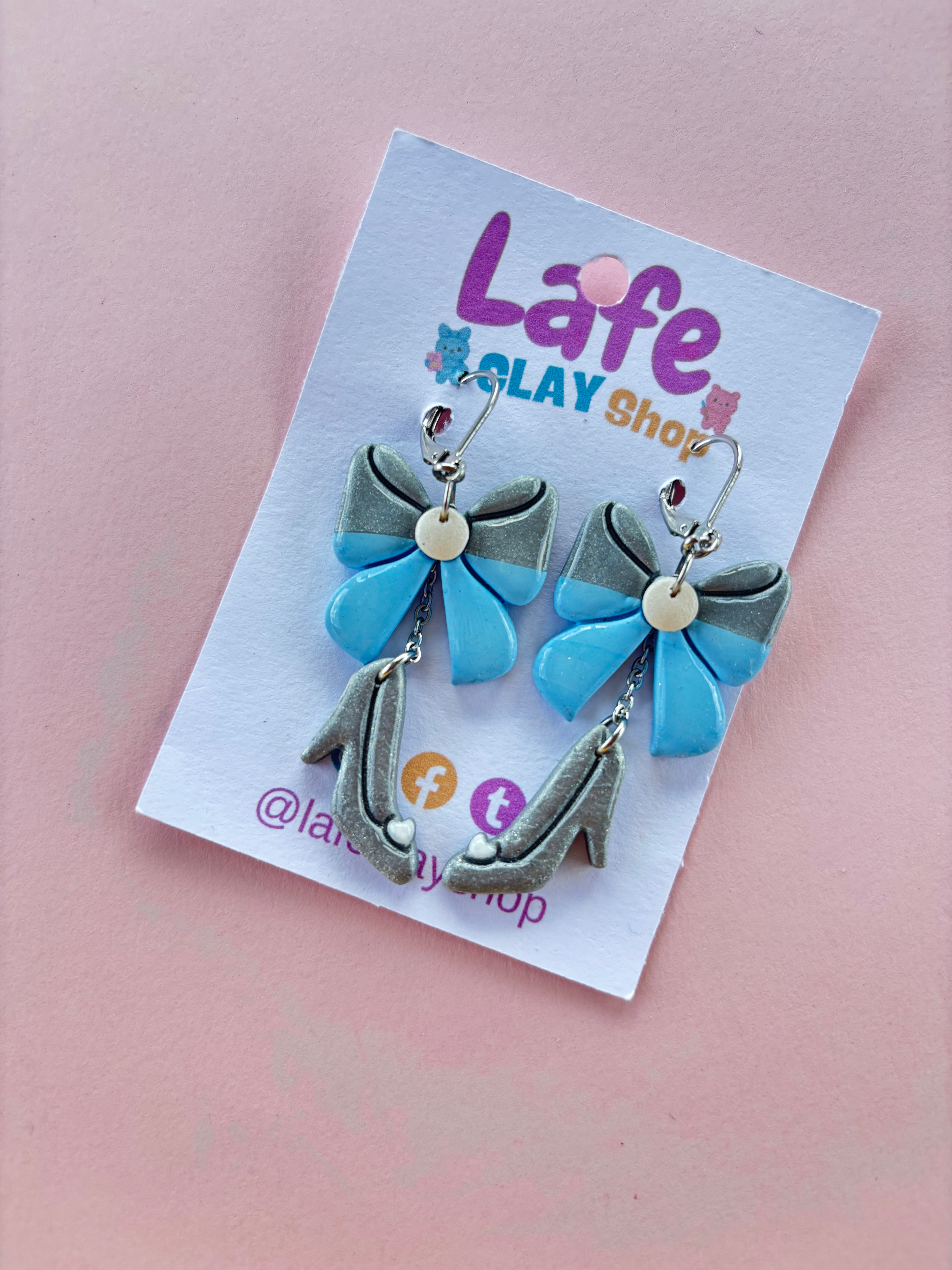 Glass Slipper Earrings