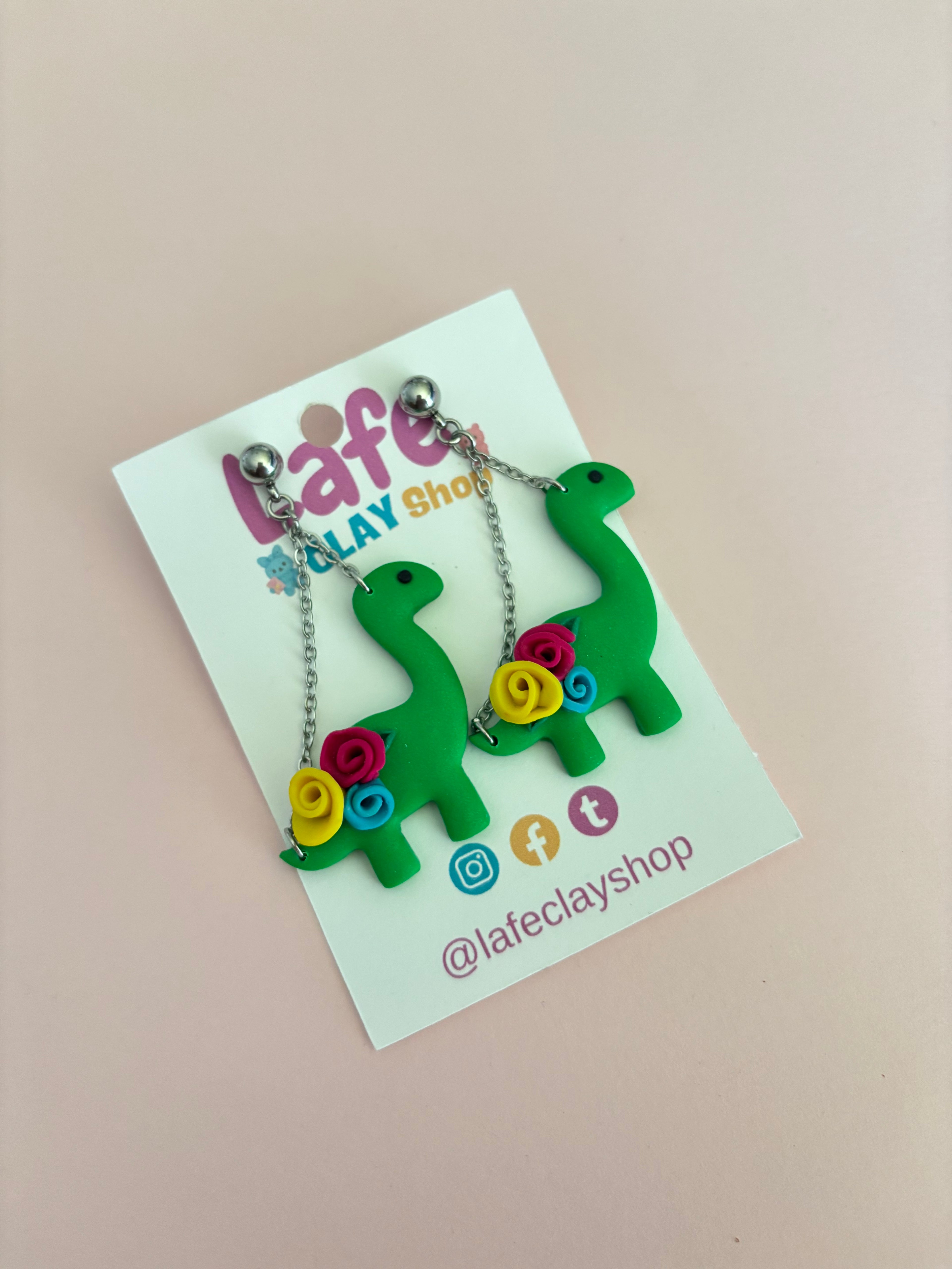 Dino Earrings