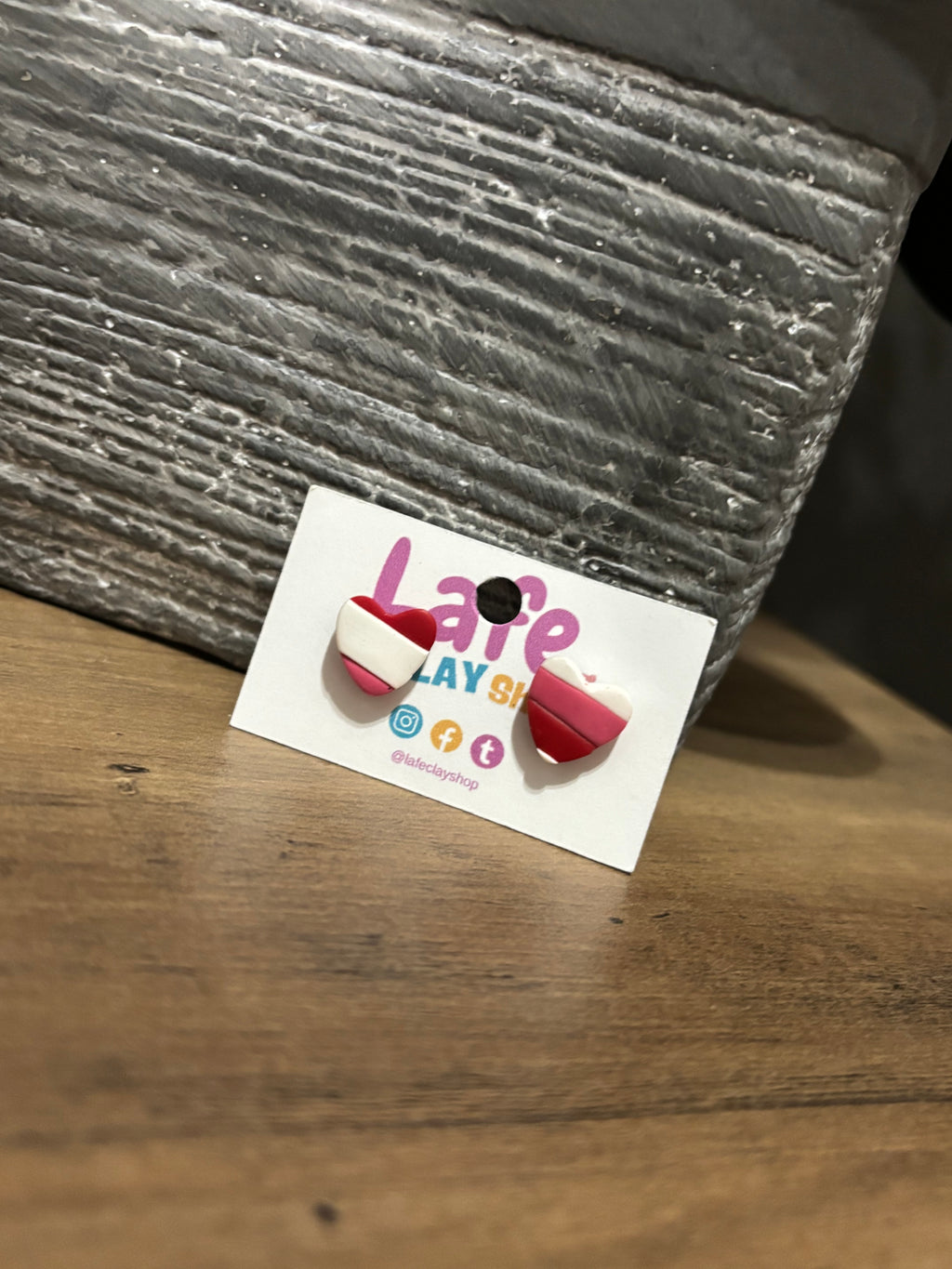 Heart Of Lines Studs