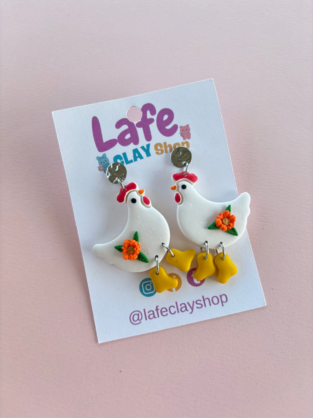 Cute Chicken Earrings