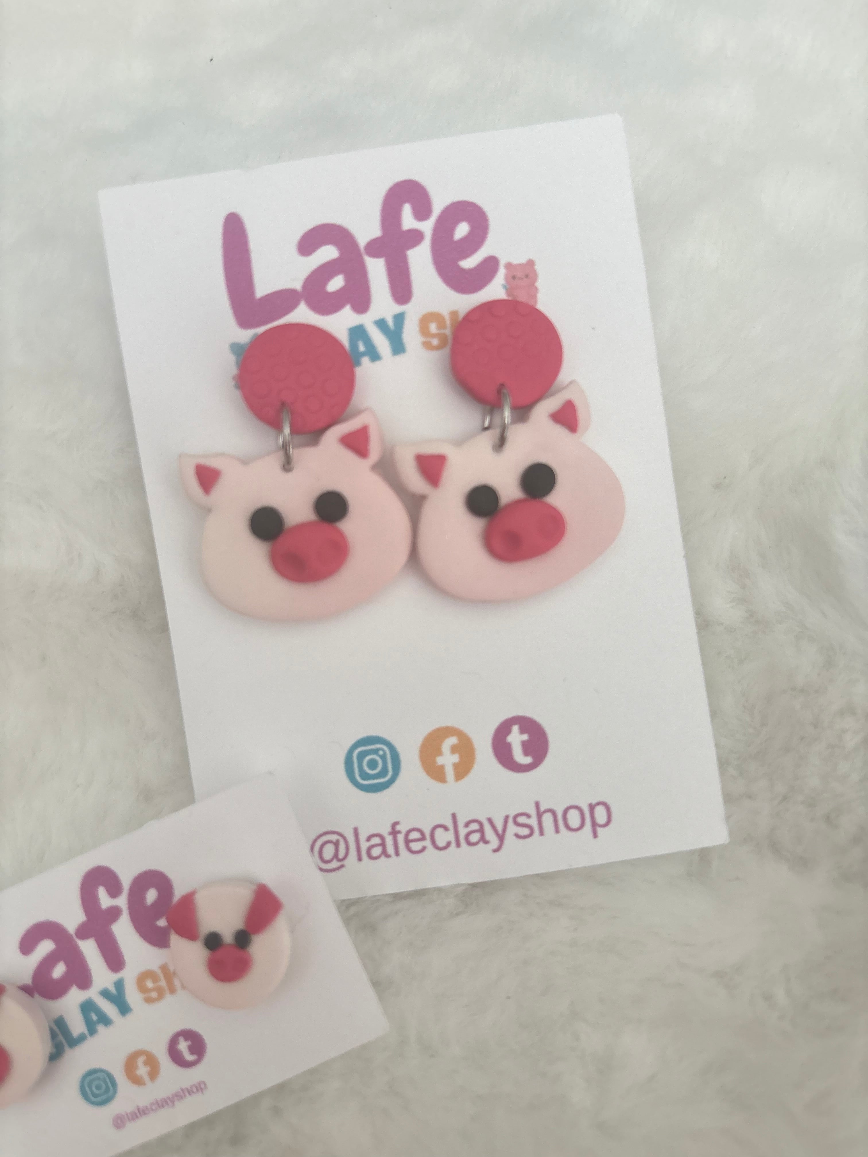 Cute Piggy Earrings