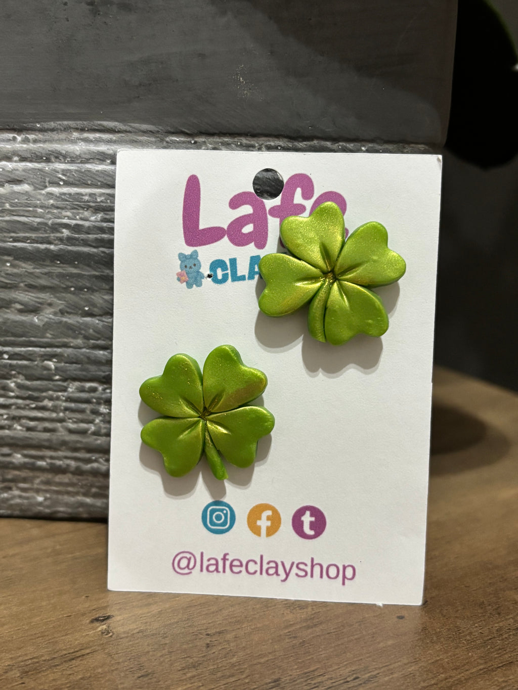 Clover St Patrick's Studs