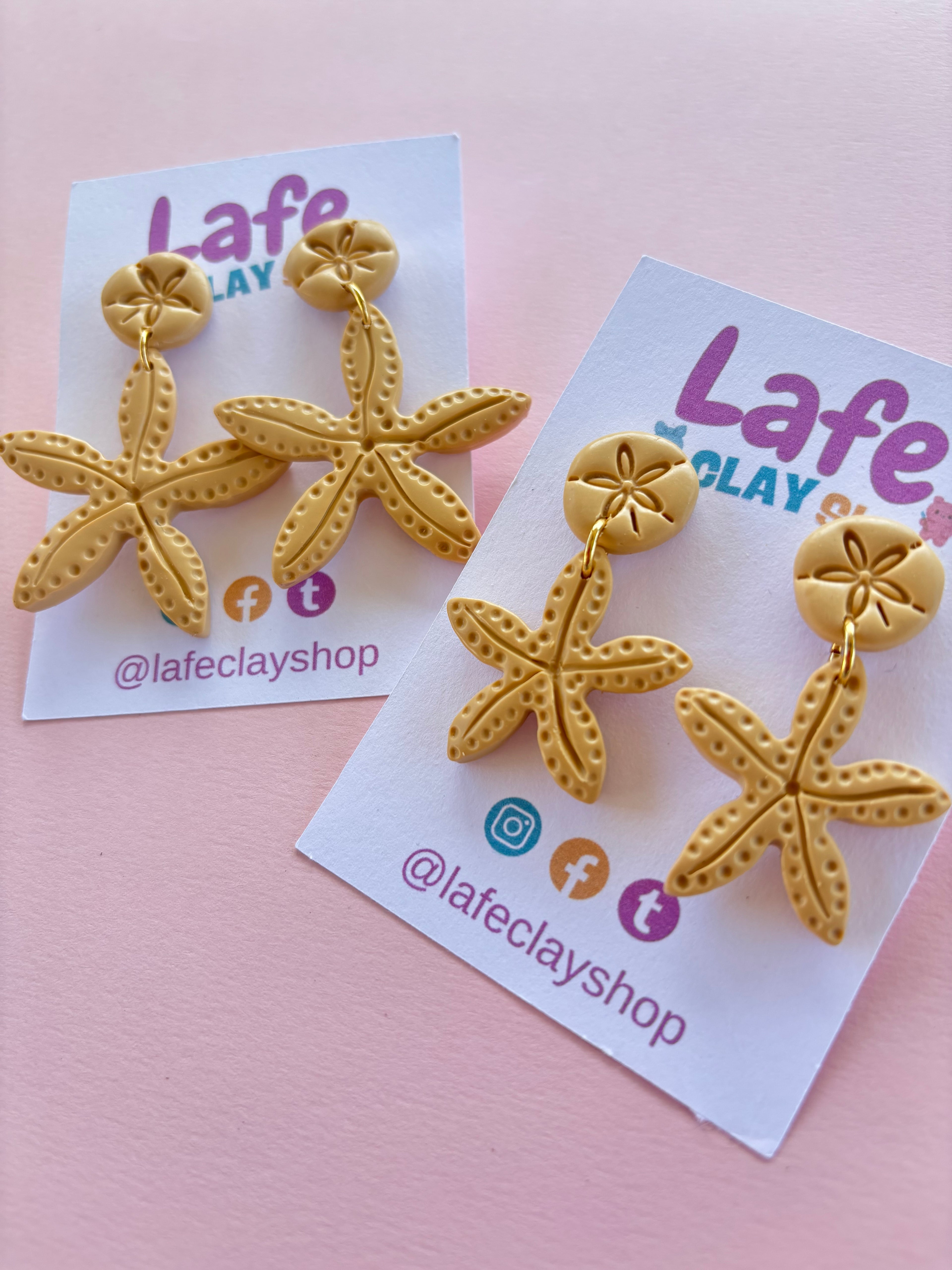 Starfish Earrings