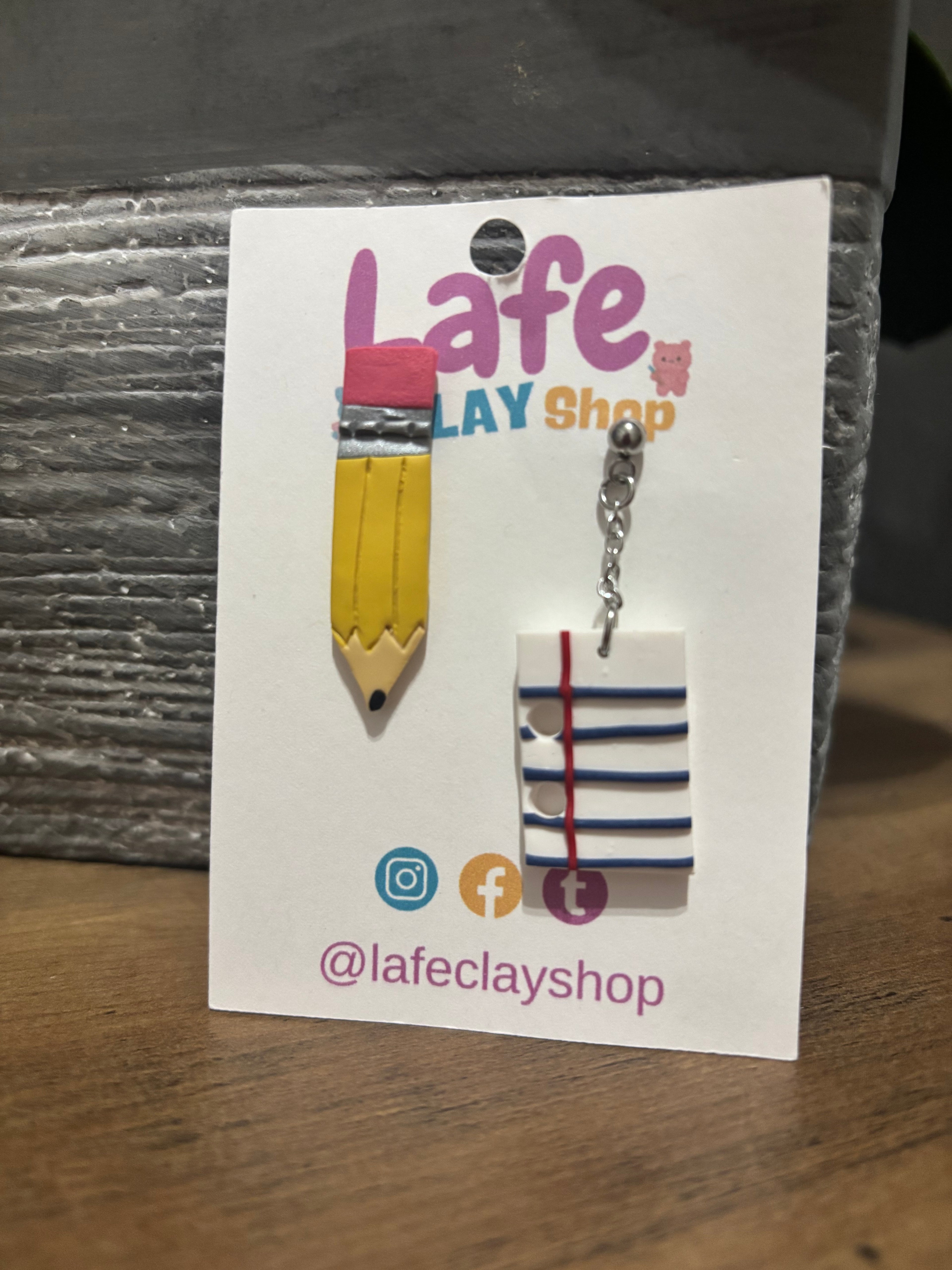 Write Mismatched Earrings