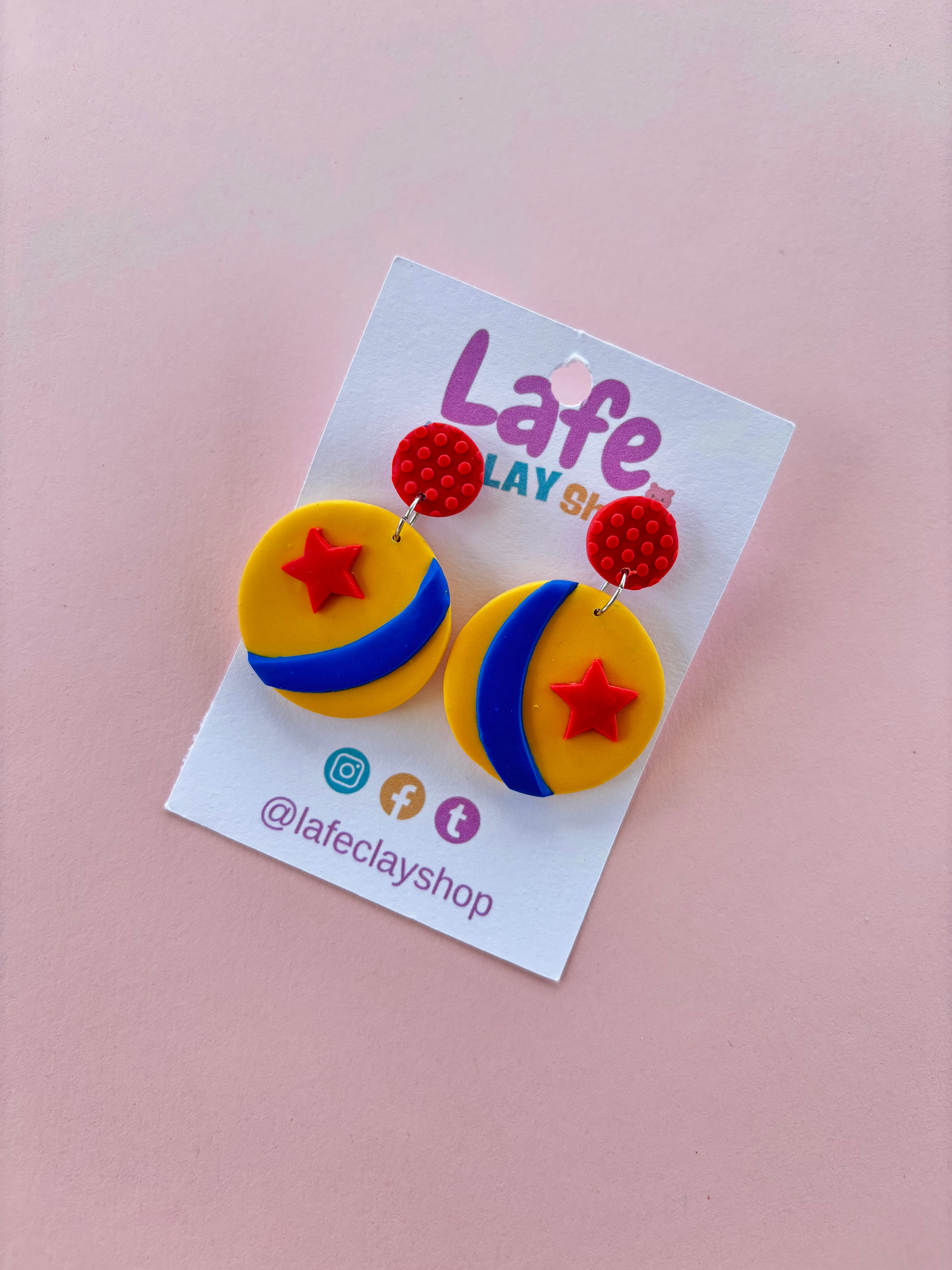 Pixar Ball Earrings