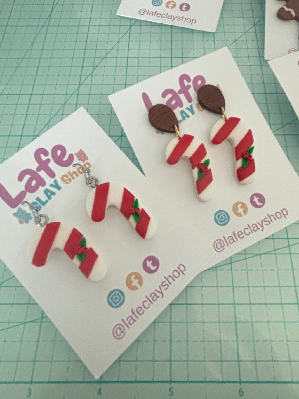 Candy Cane Earrings