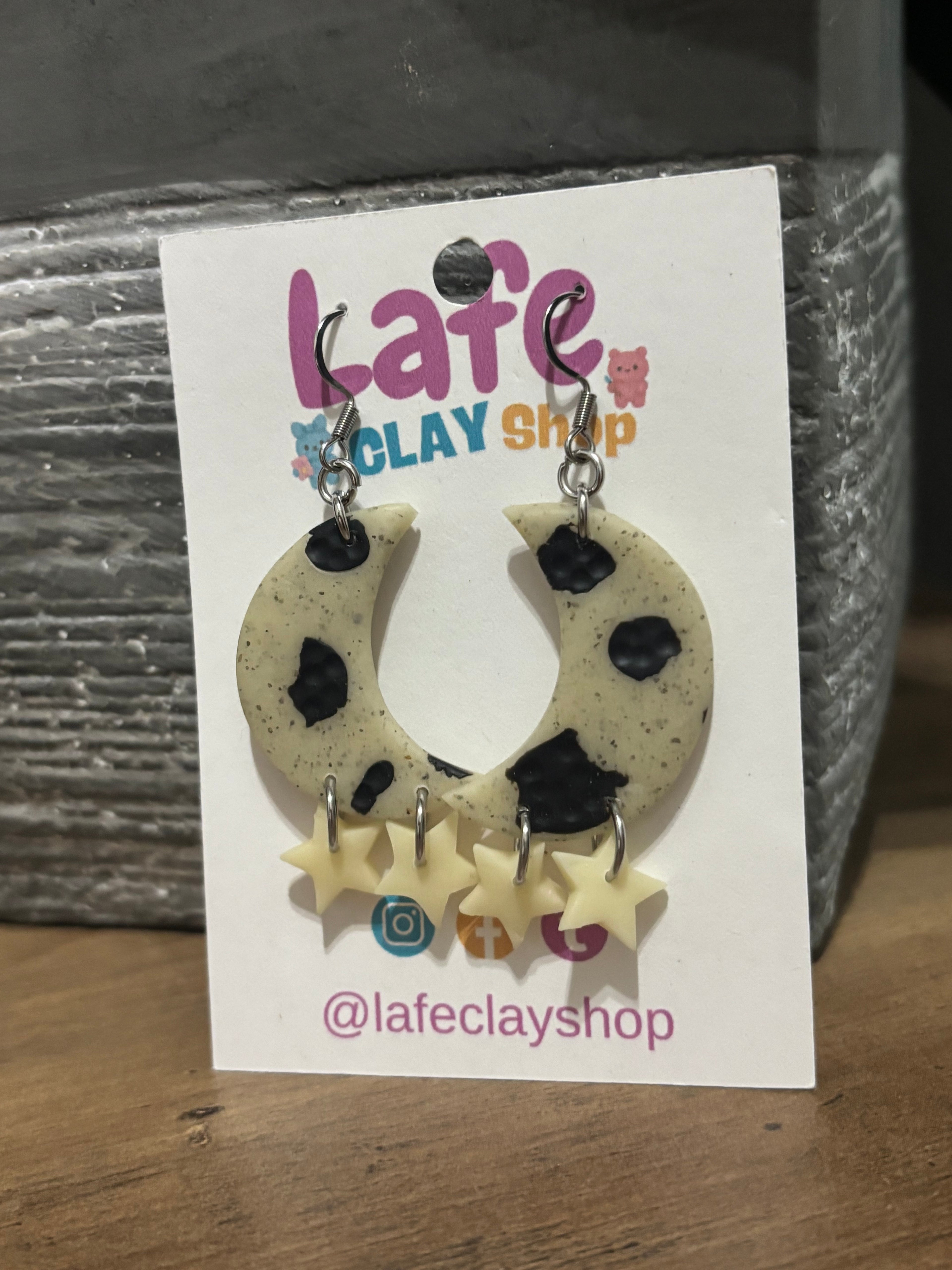 Moon Glow in the Dark Earrings