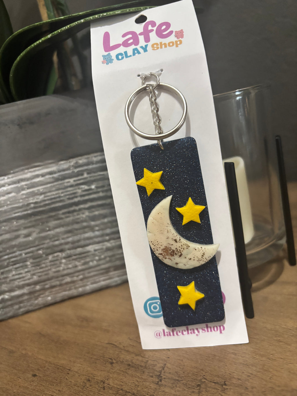 Moon Keychain