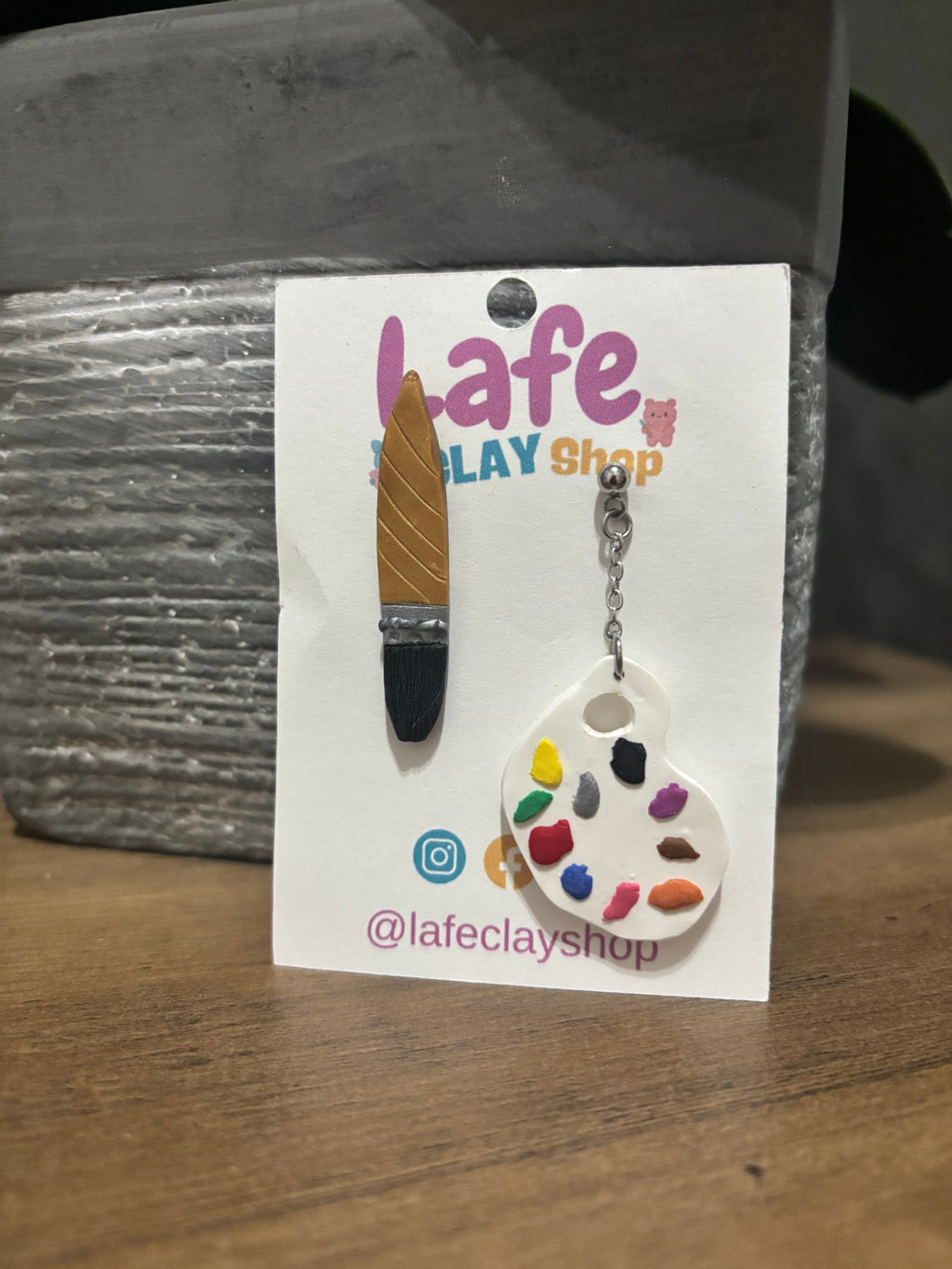 Art Mismatched Earrings