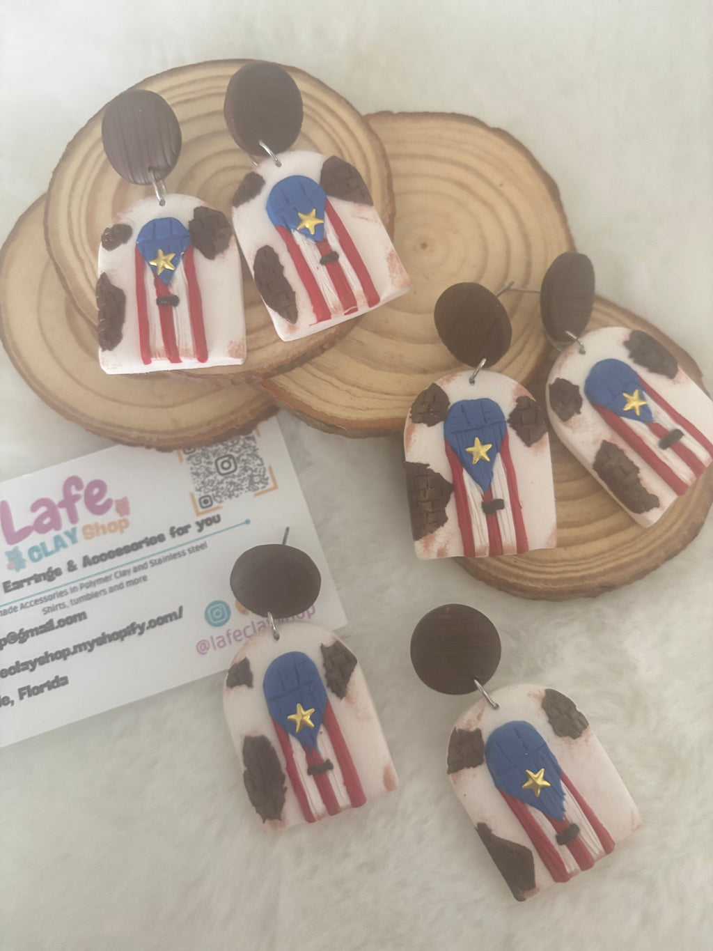 Puerto Rico Door Earrings